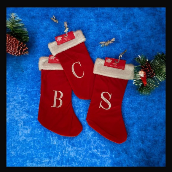 5 for $20🛍️🔵 3 Christmas Stocking’s. New - Picture 2 of 2